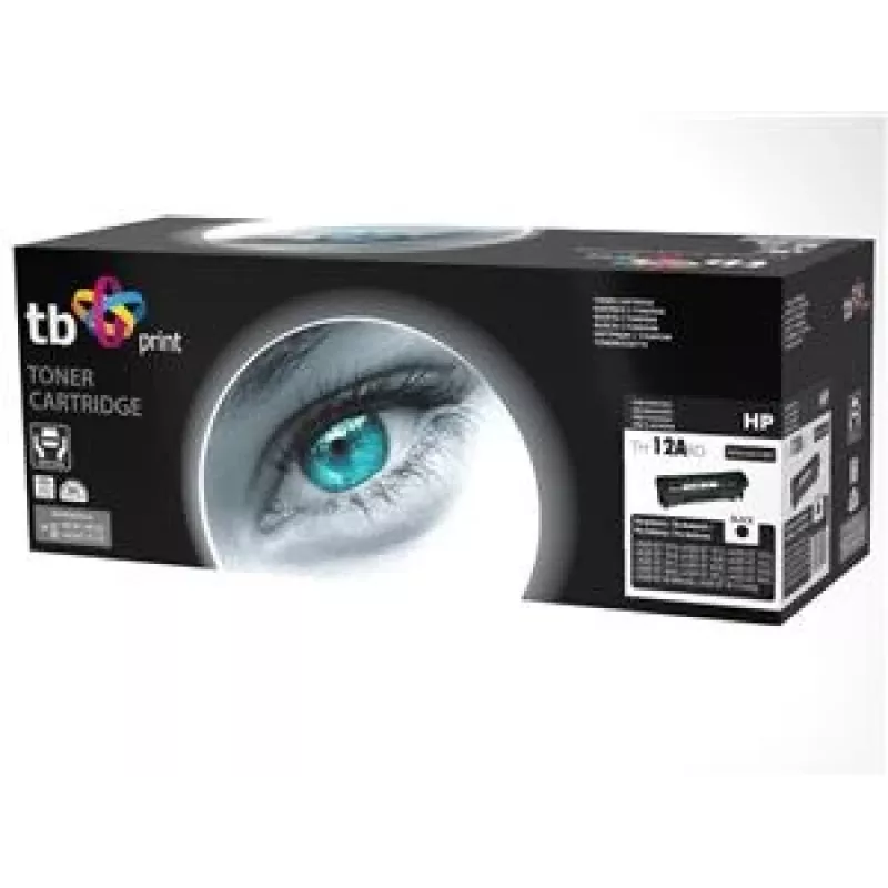 Toner TH-12ARO (HP Q2612A) must, uuesti toodetud uus OPC