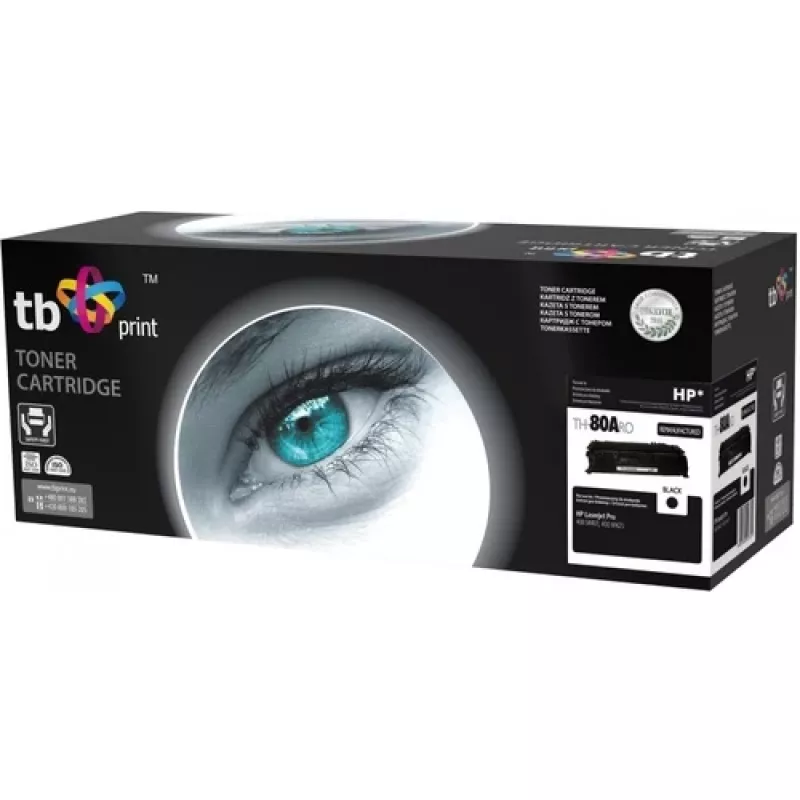 Toner HP jaoks LJ Pro 400 taastatud uus OPC TH-80ARO