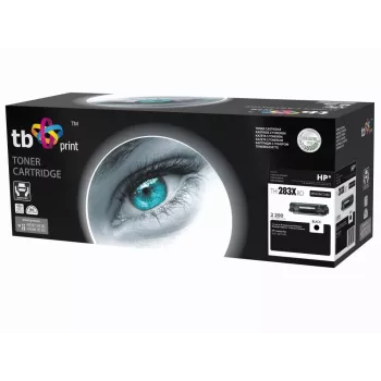Toner TB Ühilduv HP CF283X Must,2200,ref