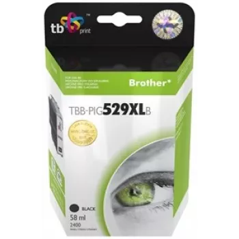 Ink. Kaz. TB Ühilduv Brother LC529/539 PIG BK uus