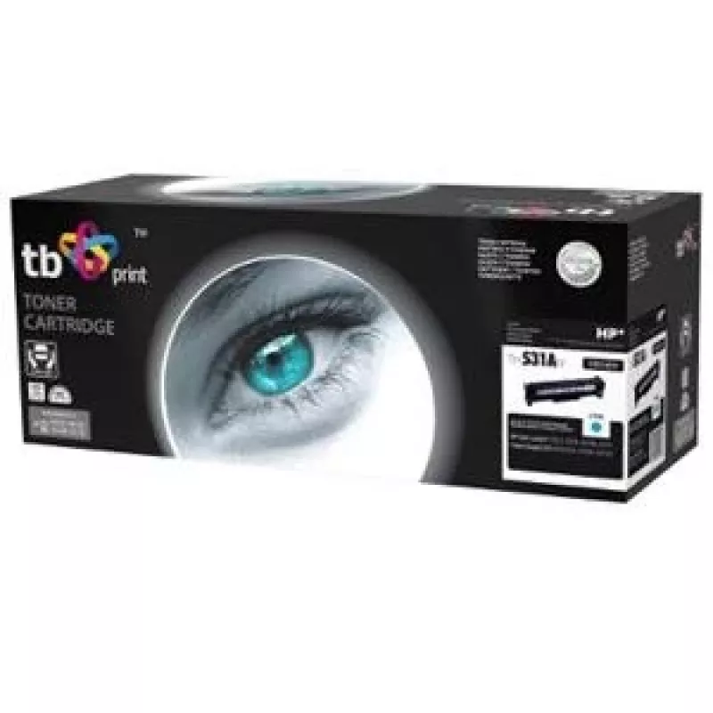 Toner TB, ühildub HP CC531A, 100% uus, tsüaan