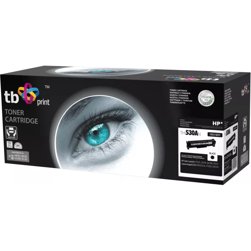Toner TB Ühilduv with HP CC530A,100% New, Bk