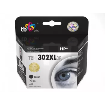 Tindikassett TB Print BH-302XLBR (must) ühildub F6U68AE-ga