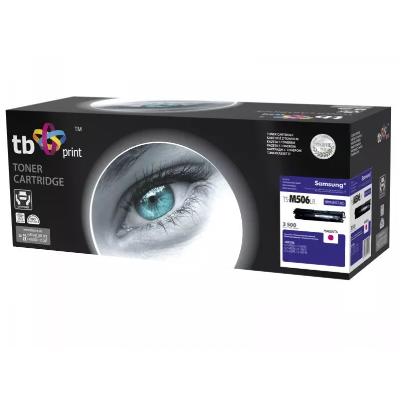 Toner Samsung CLT50 6 TS-M506LR MA taastatud 2500 lehekülge Must