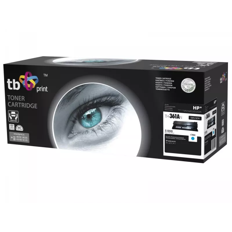 Toner for HP CLJ M552/M 553/M5587 CY TH-361AN