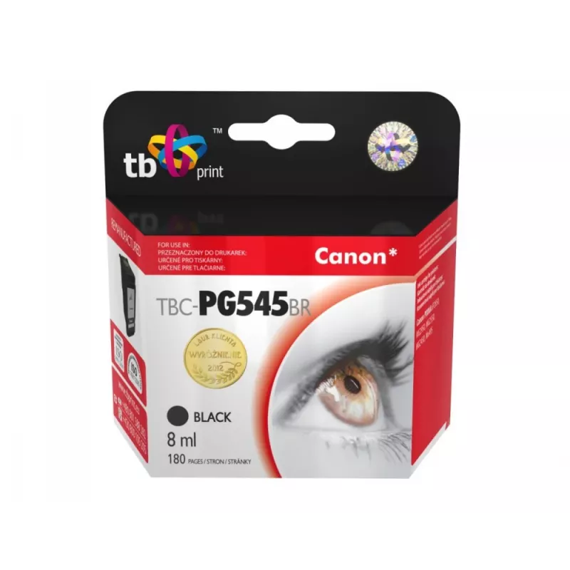 Tint printerile Canon PIXMA iP2850/MG2950/2550/2450/MX495 TBC-PG545B BK ref.