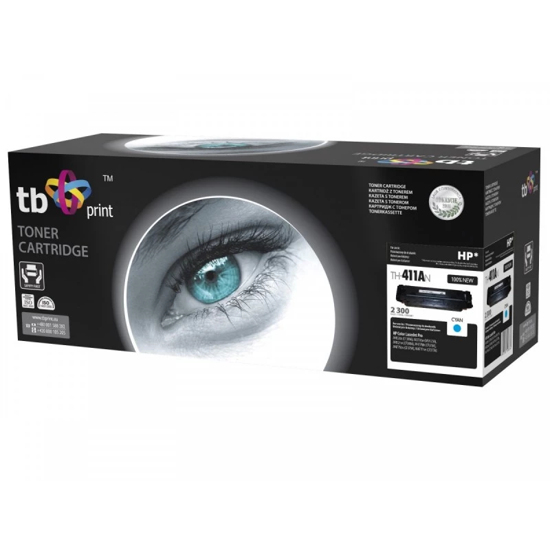 Toner HP jaoks CLJ M452/ 477 CY TH-411AN 100% uus