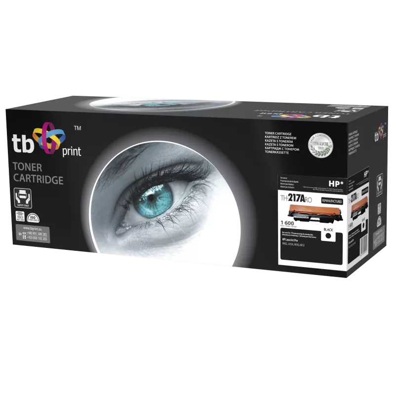 Toner TB Ühilduv HP CF217A LJ 104,BK,taastatud