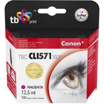 Tindikassett TB Ühilduv S Canon CLI-571XL MA Magent