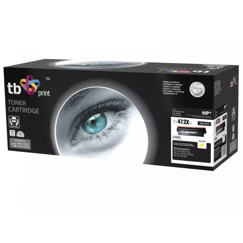 Toner TB Kompat. S HP CLJ M452/477, kollane, uus.