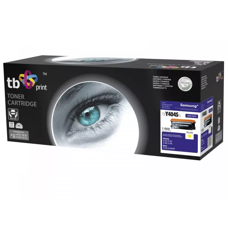Toner TB Komp S Samsung CLT-Y404S, uus, 1000, kollane