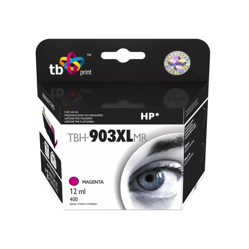 Ink HP jaoks OJ 6950 AiO TBH-903XLMR magenta refabrication