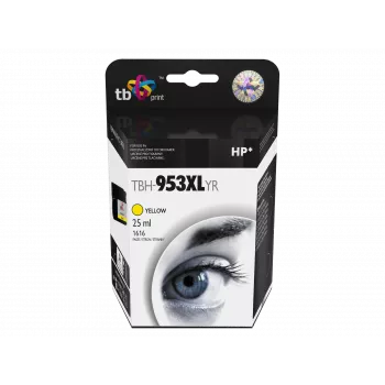 Ink HP jaoks OJ 8710 AiO TBH-953XLYR kollane refabrication