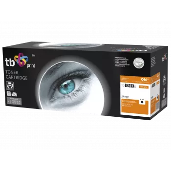 Toner OKI jaoks B432 TO-B 432XN BK 100% uus