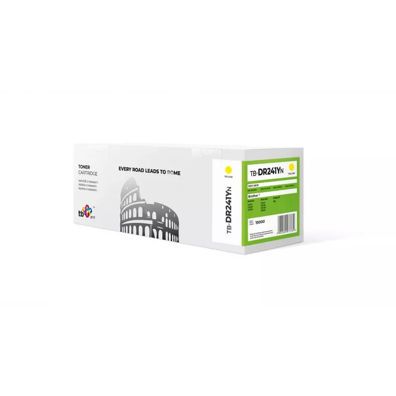 Trummel Brother DR241 TB-DR241YN 10000 lehekülge kollane