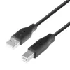 TB USB AM-BM kaabel 1.8 Must (AKTBXKU1PABW18B)