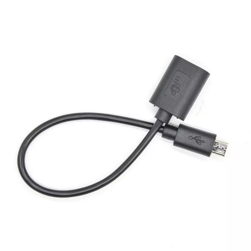 OTG-kaabel TB AKTBXKUWOTG015B 15 cm, must, USB OTG ühendus