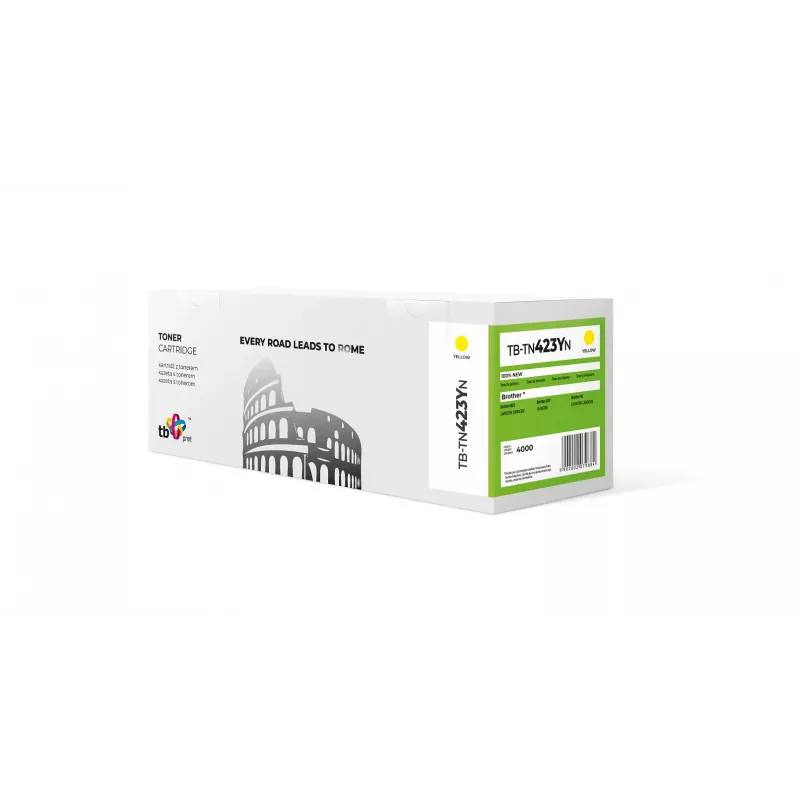 Toner Brother jaoks TN423 Y TB-TN 423YN kollane 100% uus