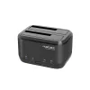 HDD dokkimisjaam 2,5/3,5 USB 3.0 Natec Kangaroo Dual, kloonimisfunktsioon, toiteadapter
