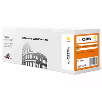 Toner TB Ühilduv with C531 to-C531YN YE 100% New