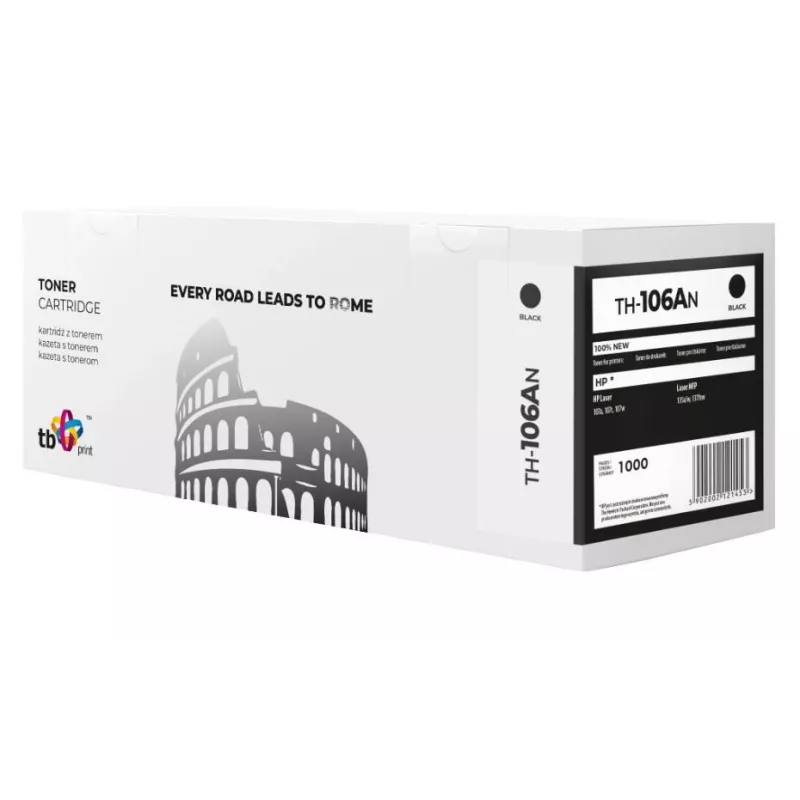 Toner for HP106A W1106A Must TH-106AN 100% uus