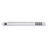 Hallatav L2 võrgulüliti UBIQUITI USW-Aggregation — 8 SFP+ pesa, 10G tugi, ventilaatorita, 1U riiulisse, hõbedane