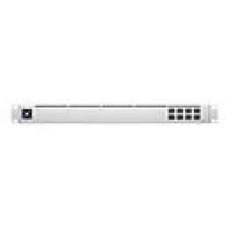 Hallatav L2 võrgulüliti UBIQUITI USW-Aggregation — 8 SFP+ pesa, 10G tugi, ventilaatorita, 1U riiulisse, hõbedane