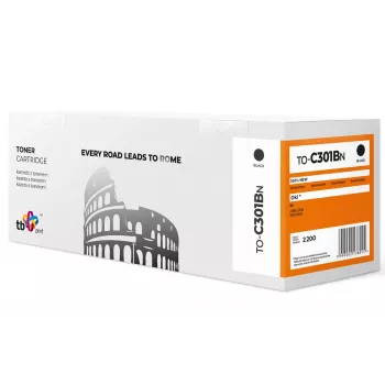 Toner TB Ühilduv OKI C301 to-C301BN BK