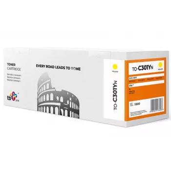 Toner TB Ühilduv OKI C301 to-C301YN YE