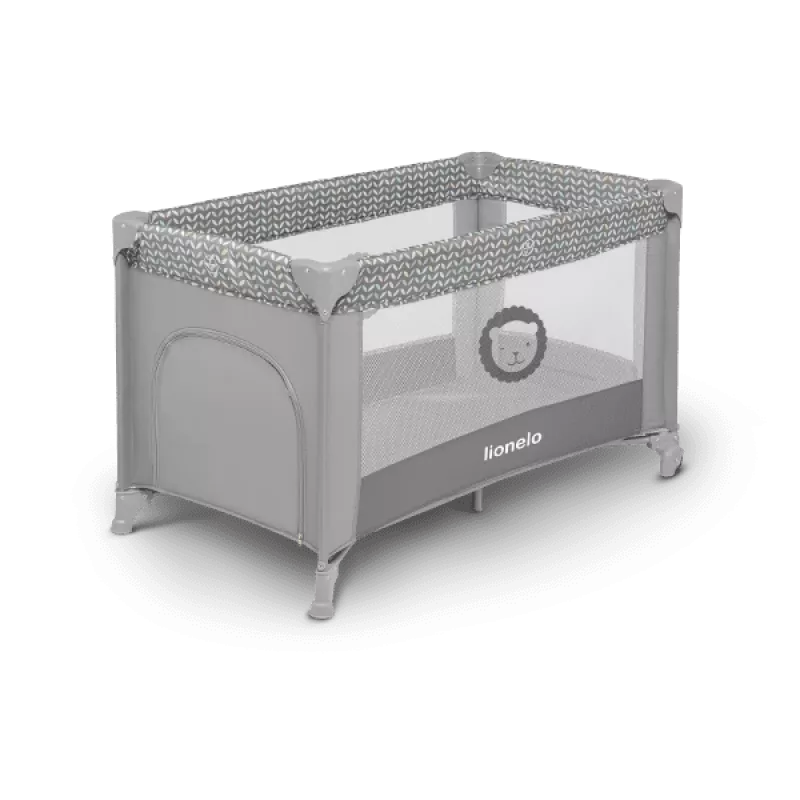 Lionelo Stefi Concrete Multicolor - võrevoodi 2 in 1