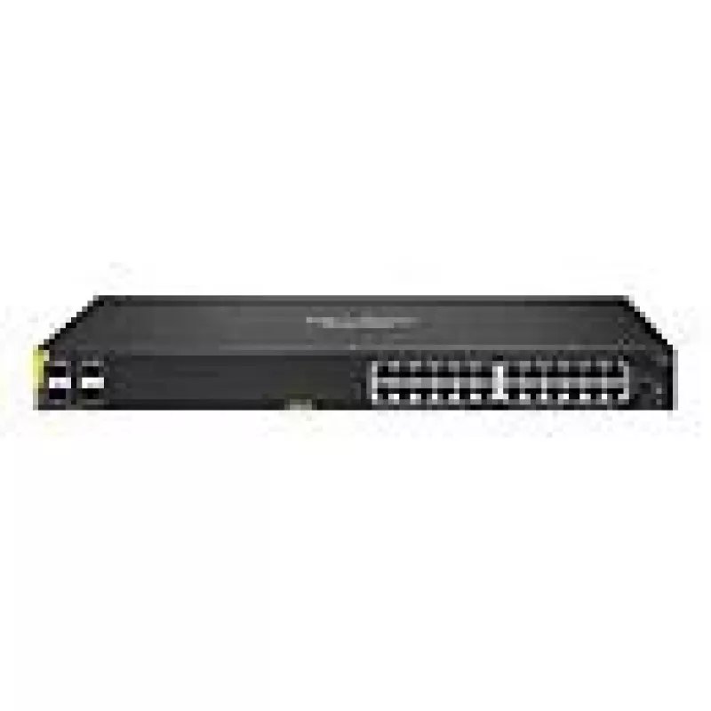 HPE Aruba Networking CX 6100 24G Class4 PoE 4SFP+ 370W Hallatav L3 Gigabit Ethernet (10/100/1000) Power over Ethernet (PoE) 1U Must