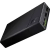 Powerbank Green Cell PBGC03 20000 mAh, LiPo, 18 W väljund, USB-C + 2× USB-A, Quick Charge 3.0, PD, must