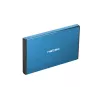 Väline HDD/SSD korpus NATEC Rhino GO 2.5 tolli — USB 3.0, SATA III, kuni 4 TB, 9.5 mm, alumiinium, sinine