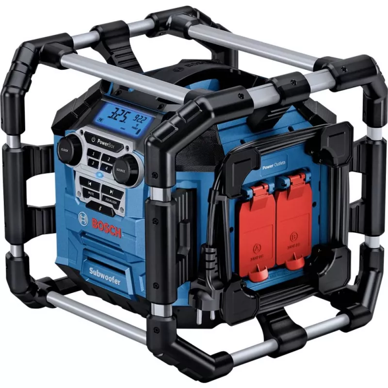 Bosch GPB 18V-5 C Professional kaasaskantav digitaalne raadio alumiinium, must, sinine