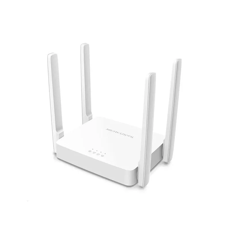 Lauamarsruuter MERCUSYS AC10 kaheribaline 2,4/5 GHz Wi‑Fi 5, 4 välist antenni, 1x Fast Ethernet (WAN/LAN)