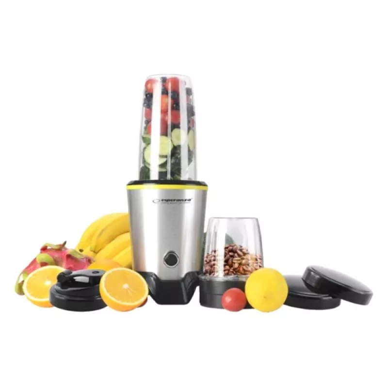 Esperanza EKM028 blender Lauapealne blender 1000 W Must, roostevaba teras