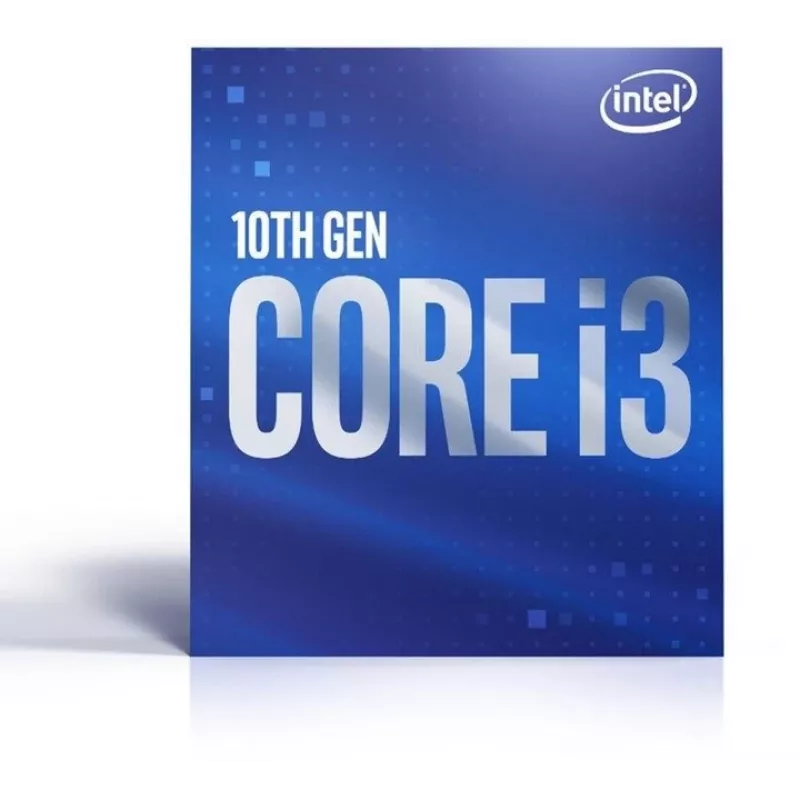 Intel Core i3 10105F protsessor LGA1200 3.7GHz 4.4GHz Turbo 4 tuuma 8 lõime 6MB koos jahutiga ilma integreeritud videota