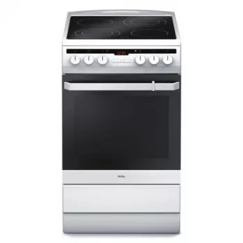 Vabaltseisev pliit Amica SHC 5874 W Elektriline Keraamiline 4 tsooni