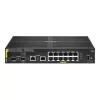 HPE Aruba Networking 6100 12G Class4 PoE 2G/2SFP+ 139W Hallatav L3 Gigabit Ethernet (10/100/1000) Power over Ethernet (PoE) 1U Must