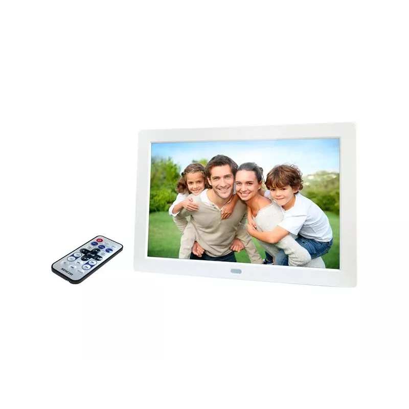 Digitaalne raam SENCOR SDF 874 WH — 8-tolline IPS, 1280 x 800, valge