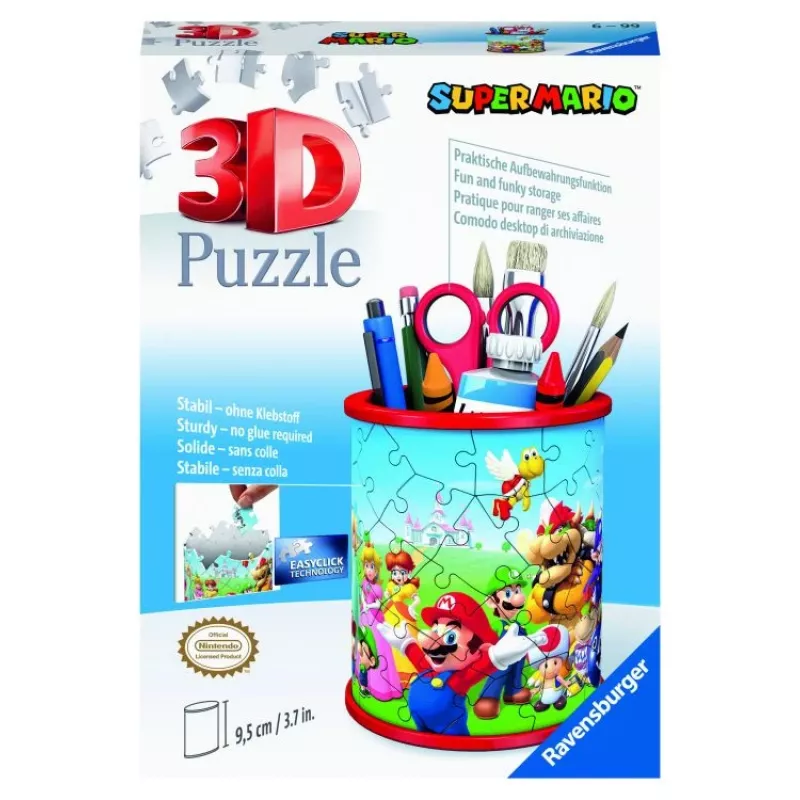 3D pusle Ravensburger Super Mario Pliiatsihoidja 54 tk