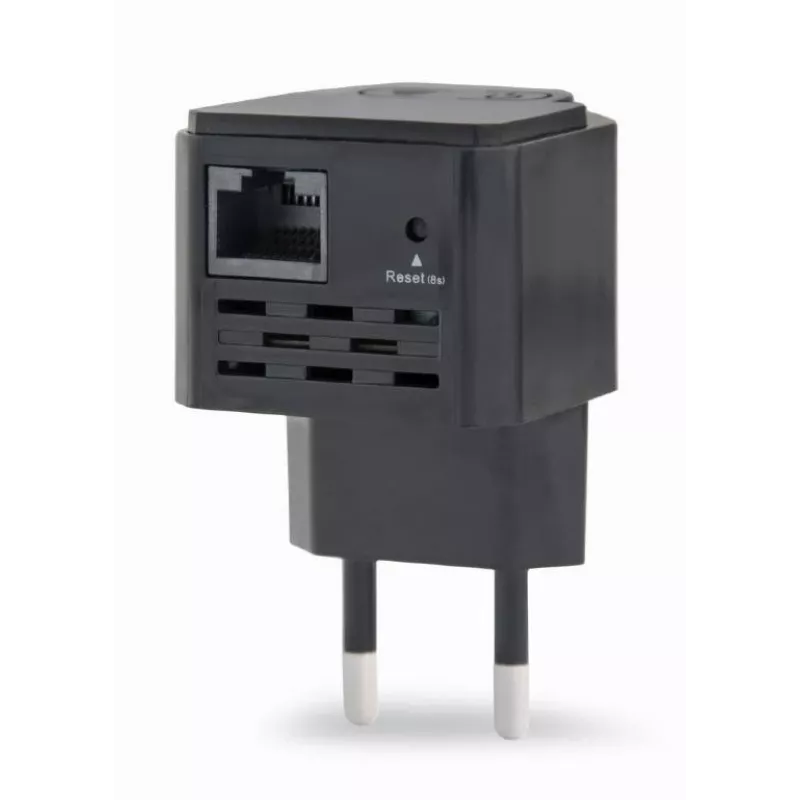 Võrgurepiiter GEMBIRD WNP-RP300-03-BK, 300 Mbps, 2,4 GHz, 802.11g, 1x RJ-45, sisemine 3 dBi antenn, AC 100–240V