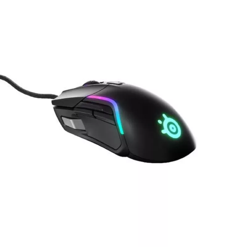 Mänguhiir STEELSERIES Rival 5 — paremakäeline, TrueMove Air andur, 18 000 DPI, 9 programmeeritavat nuppu, USB Type-A, IP54