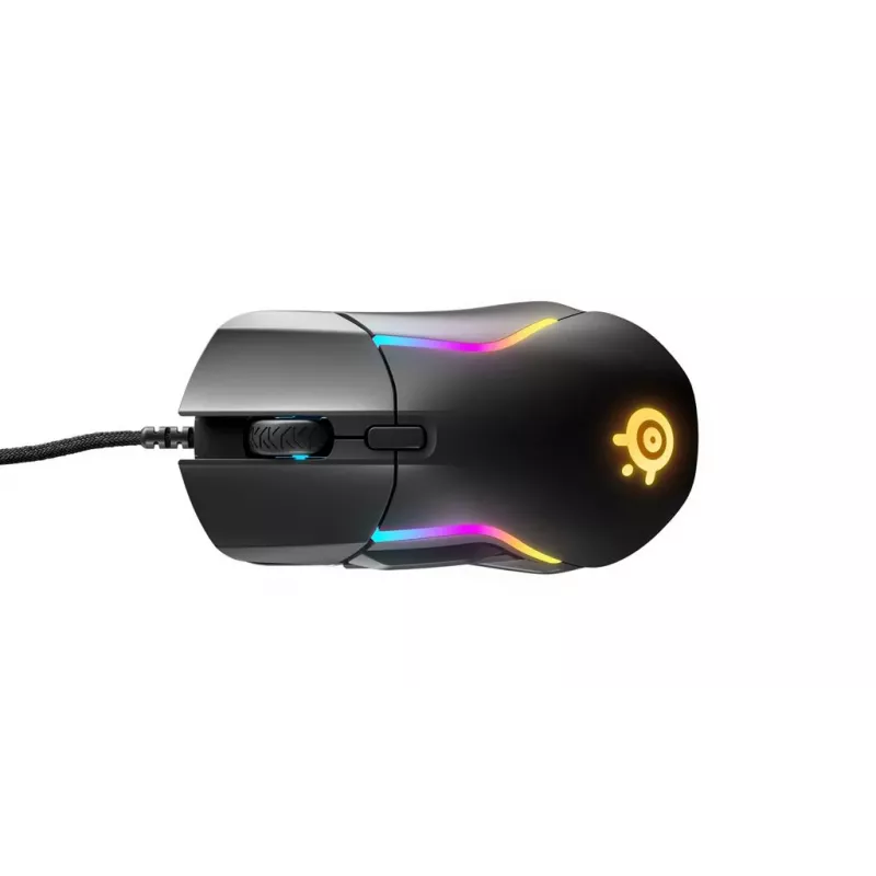 Mänguhiir STEELSERIES Rival 5 — paremakäeline, TrueMove Air andur, 18 000 DPI, 9 programmeeritavat nuppu, USB Type-A, IP54
