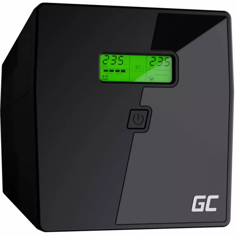 Green Cell UPS03 katkematu toiteallikas (UPS) Line-Interactive 1.999 kVA 600 W 4 AC-pistikupesa