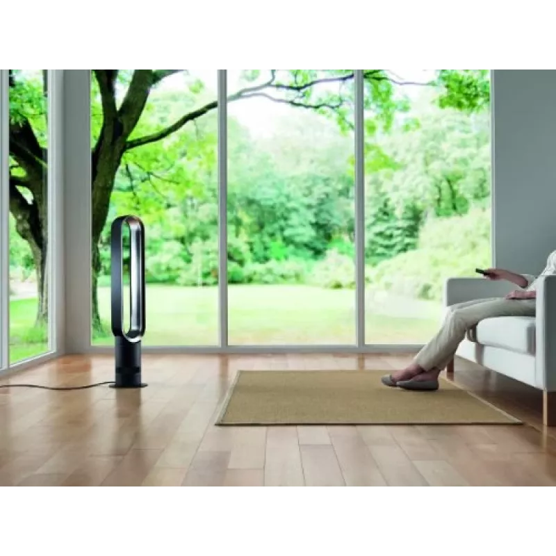 Dyson Cool AM07 uksekella jahutusventilaator põrandal seisev hõbedane valge