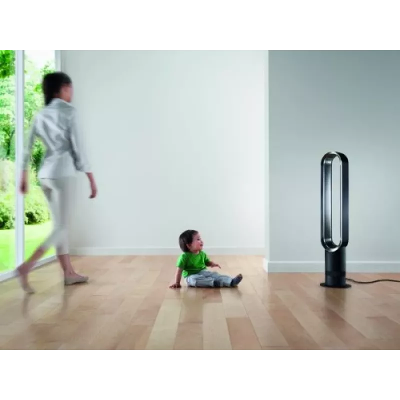 Dyson Cool AM07 uksekella jahutusventilaator põrandal seisev hõbedane valge
