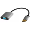 LogiLink CDA0109 kaablisoo muundur DisplayPort->VGA 0,15 m hall/must