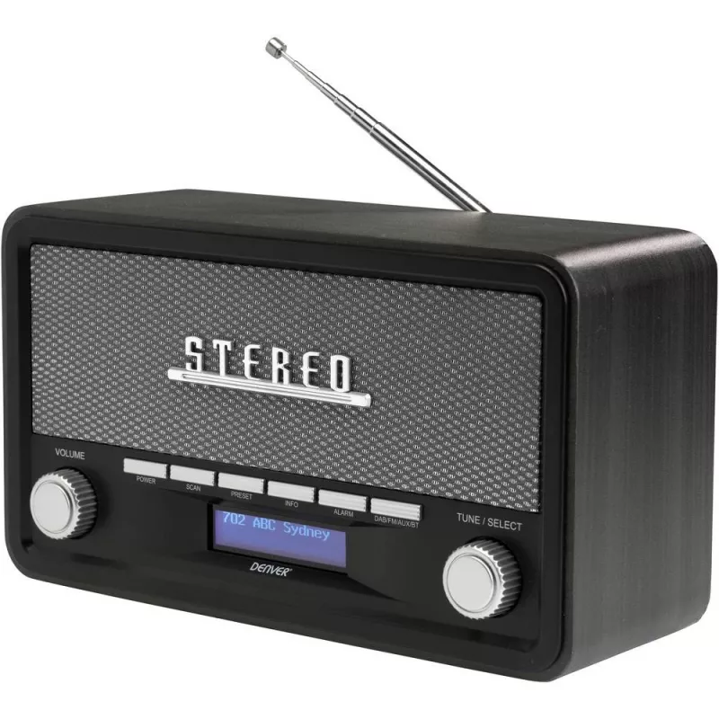 Denver DAB-18 tumehall digitaalraadio DAB+