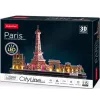 3D pusle CubicFun City Line Paris LED 115 tk